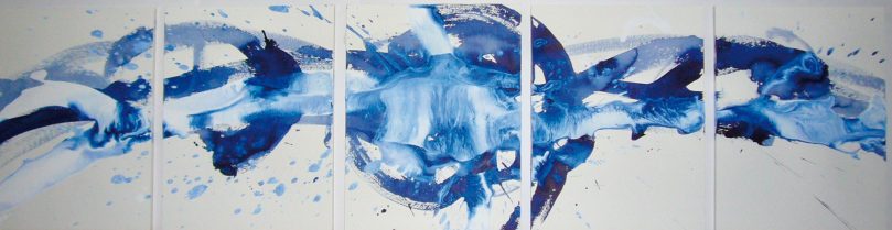 5er Serie Blau von Martin Sturm