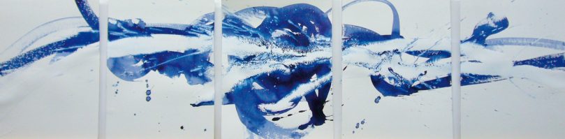 Aktuelle Fünferserie in Blau von Martin Sturm